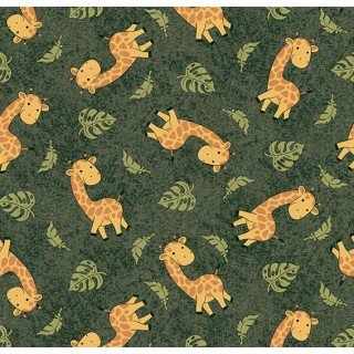 Girafas cor 01 (Verde Musgo) 